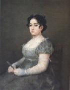 Francisco de Goya The Woman with a Fan (mk05) oil painting on canvas
